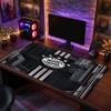 Tappetino per Mouse con Motivo a Tema Bayern Monaco, Design con Logo Calcio Tappetino da Scrivania XXL per Gaming Mouse Pad Antiscivolo per Computer