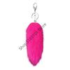 16cm Foxes Tail Keychain Faux Furs Foxes Tail Keyring Soft Furry Bag Hangings Charm Pendant Key Handbag Pendant Accessorise