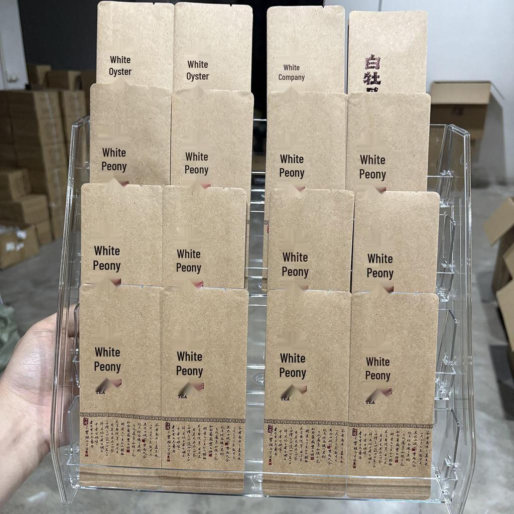 Hochwertiger mehrschichtiger Acryl-Displayständer für Tee- und Kaffeeprodukte
