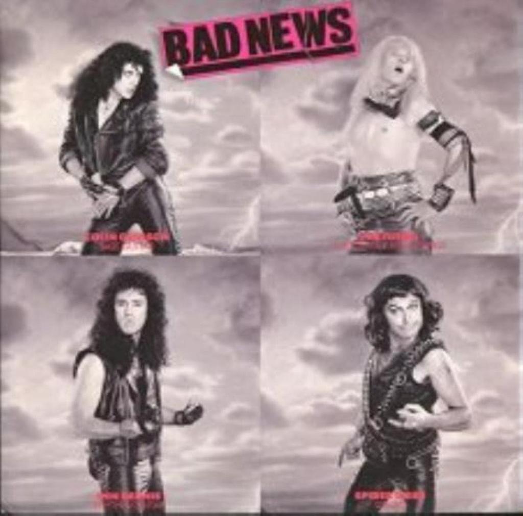 7inch Record BAD NEWS  Bohemian Rhapsody EM24 EMI 1987 UK Rock Used