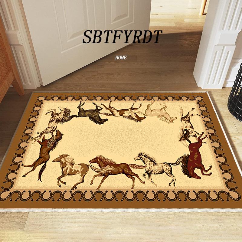 

Домашний декоративный коврик для пола у двери, устойчивый к грязи и простой в уходе, коврик для пола для кухни и ванной 40 * 60cm