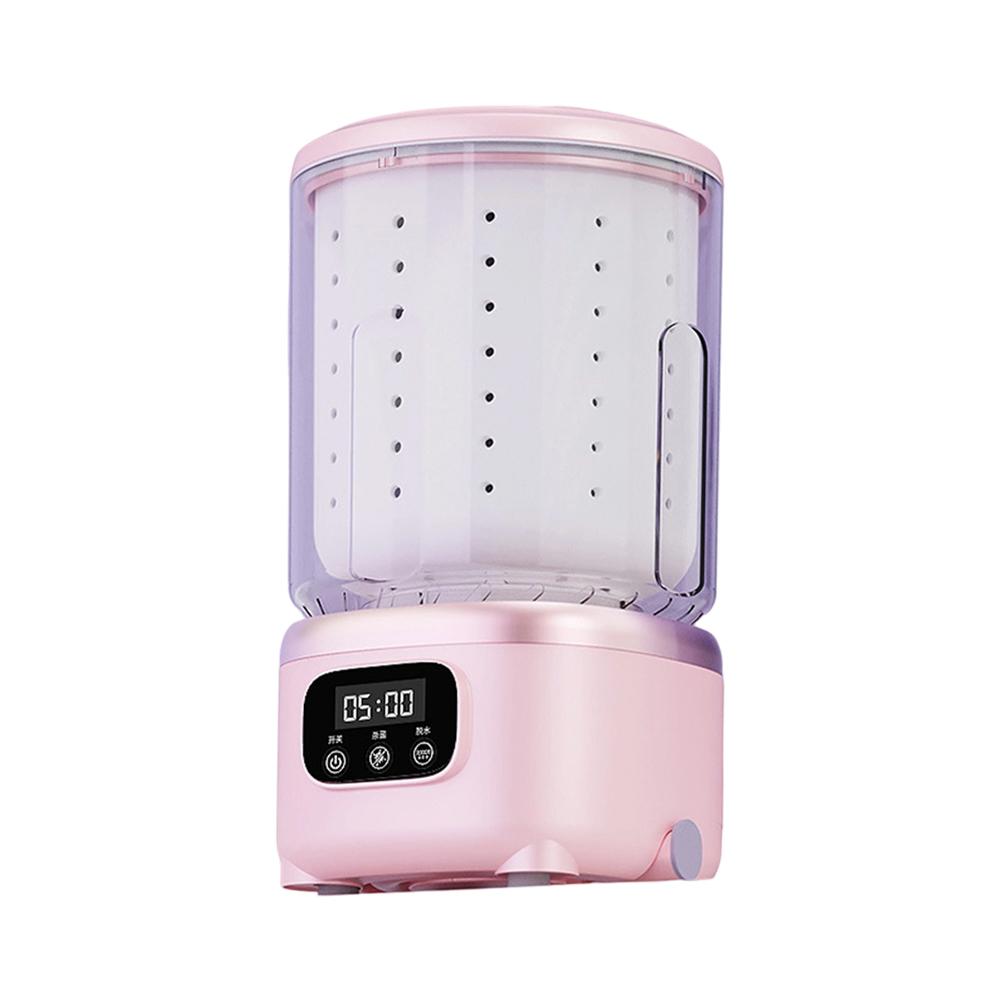 Portable Wireless Mini Washing Machine with 3000mAh Battery and Automatic Cleaning for Delicate and Baby Clothes