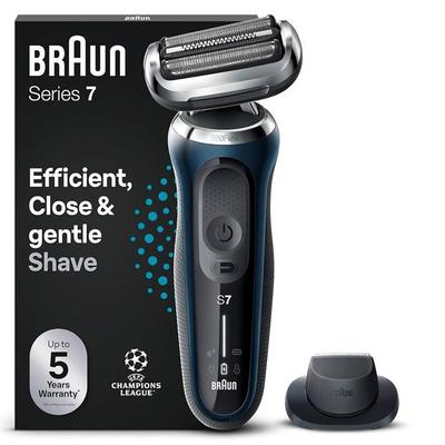 Braun Serie 7 72-C1200s Rasuradora Eléctrica para Hombre, Gris/Negro, Batería de Iones de Litio