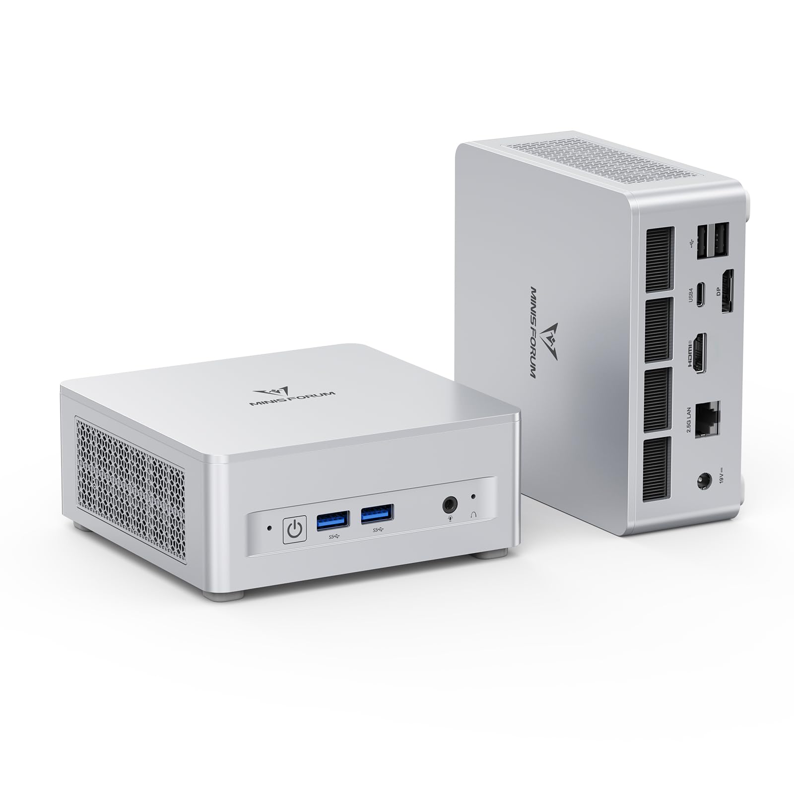 

MINISFORUM UM680 Slim Mini pc AMD Ryzen 7 6800H 16GB 1TB SSD Windows 11 Pro Small pc Radeon 680M Graphic Triple display output Mini PC DDR5-4800MHz