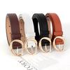 Versatile Ladies Pu Leather Belt With Decorative Pin Buckle For Effortless Style And Slim Fit