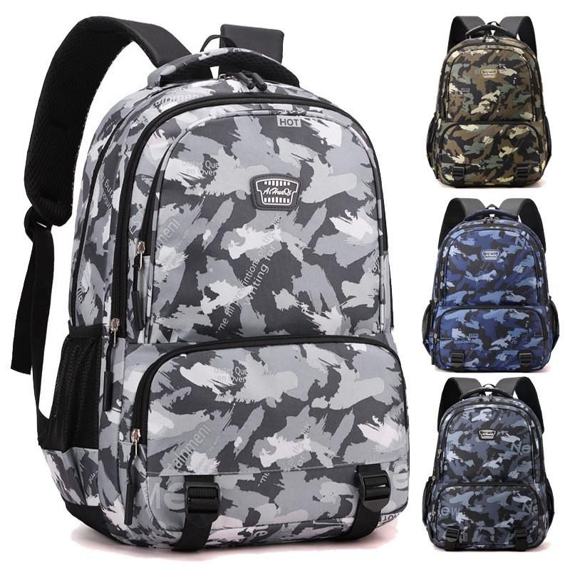 Large Men Capacity Backpack With And Letter Printing Design Daily For