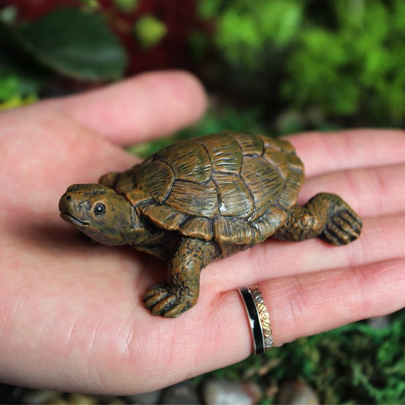 Micro Landscape Simulation Turtle Ornaments: New Garden & Balcony Decor for Succulent Plants