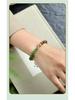 New Chinese Style Agarwood & Jasper 925 Silver Bracelet (No Oil Injection)