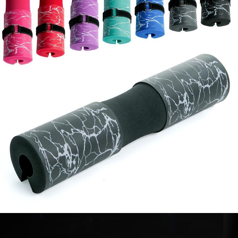 

Поролоновая защита шеи, рукав для штанги, нескользящая подушечка для приседаний и тяжелой атлетики, домашний спортзал, прочная поролоновая защитная экипировка для мужчин и женщин, фитнес светло-серый