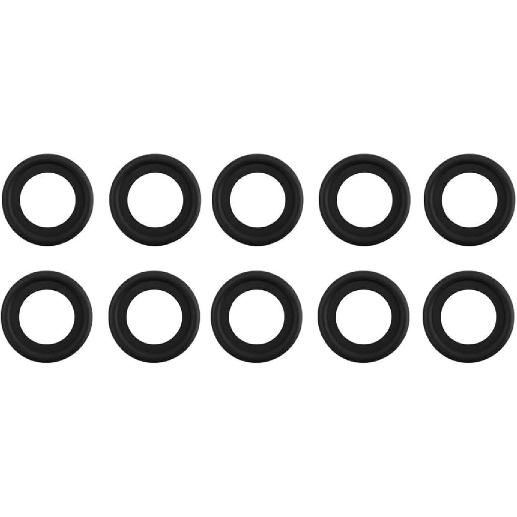 M14 10PCS Car Oil Drain Plug Gasket, OEM#12616850 Vehicle Engine Oil Pan Crush Washers, Automotive Sealing Gasket Replacement, Compatible with Escape