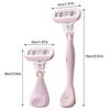 Manual Lady Shaver 5-Blades Epilator Durable Women Razor  Private Body