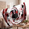 Warm Flannel BlanketSaw Billy the Puppet Soft Cozy Throw Blanket for Bedroom Couch