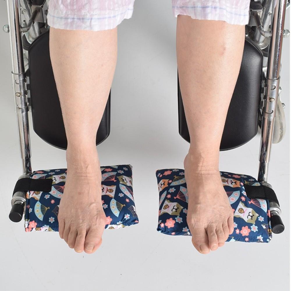 Comfort Enhancing Wheelchair Footrest Pads Durability Foot Protection Pads Foot Protection