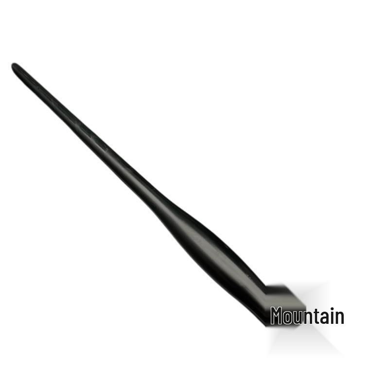 Wood & Plastic Irregular-Shaped Fountain Pen for Manga & English Writing