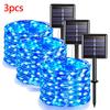 42M400Leds Solar LED Licht Außen Lichterkette Garten Solar Lichterkette Wasserdicht Weihnachts Gartendekoration Außen