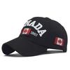 Berretto da Baseball in Cotone Unisex Papà del Canada Berretto con Bandiera Foglia d'Acero Berretto Unisex Ricamato Cappelli da Sole da Esterno per Adulti