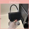 Stylish Fresh Texture Handbag 2023 Summer New Simple Solid Color Single Shoulder Slant Bag