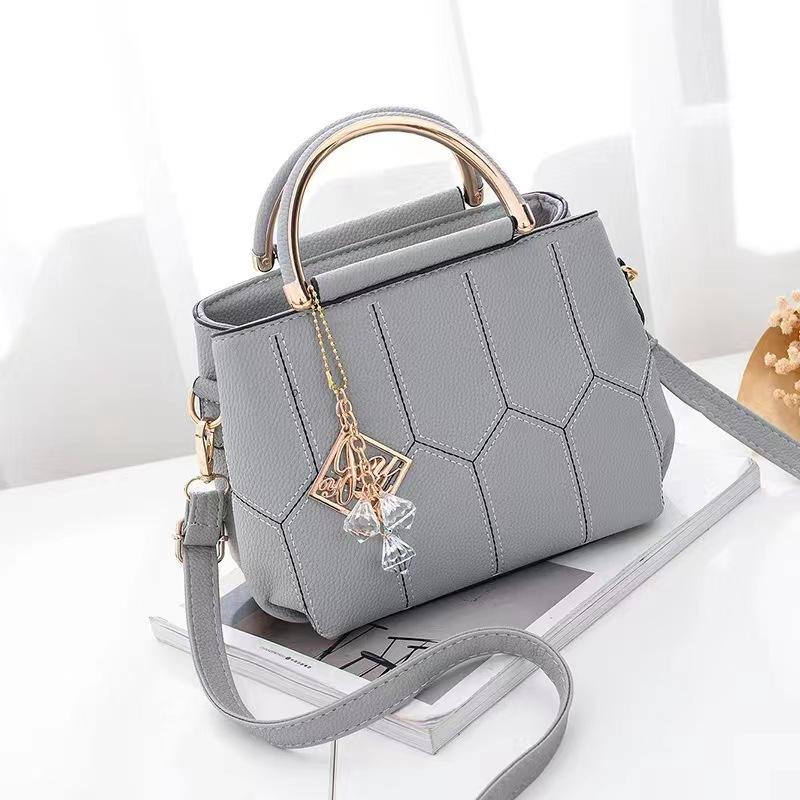 Small bag new fashion simple handbag trend embroidered thread shoulder messenger bag small
