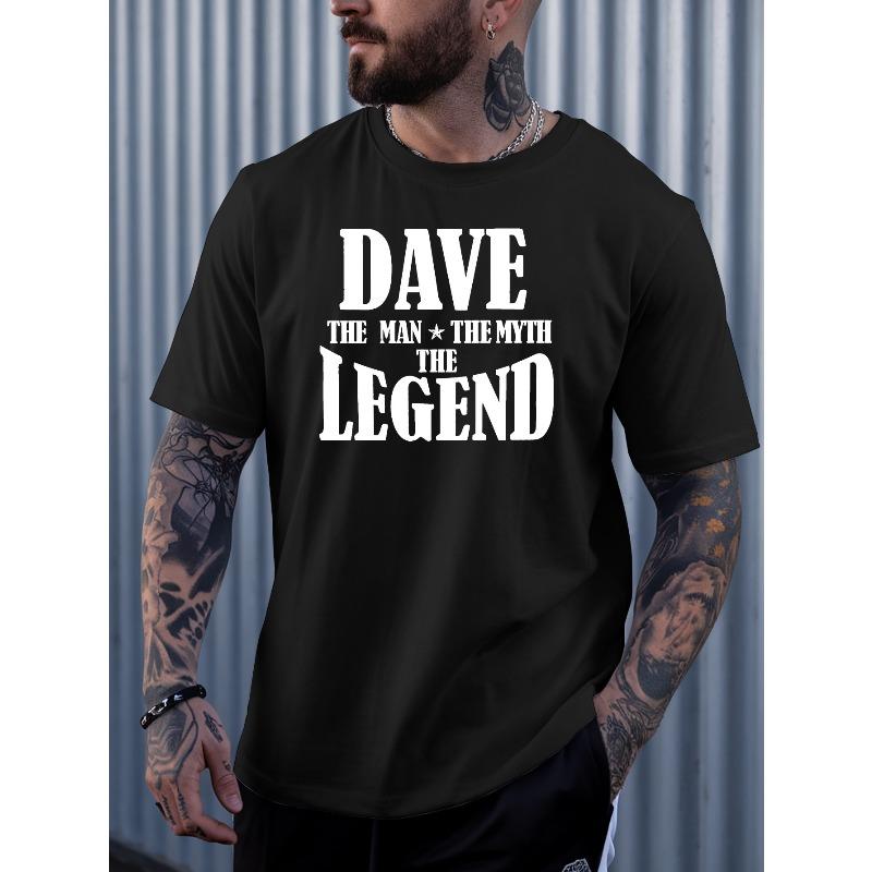 European Size Men's Summer Short-Sleeve T-Shirt with A-Z Letter Print - Round Neck Casual Top, Regular Fit Breathable Spring/Summer Wear