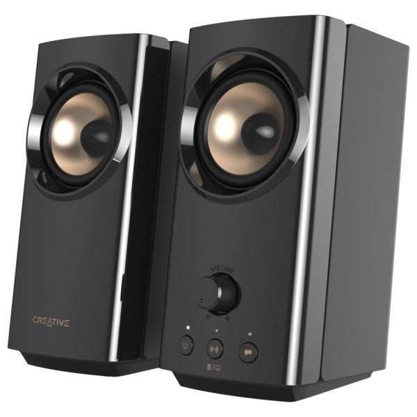 Creative Głośniki Bezprzewodowe 2.0 T60  Czarny/Black Bluetooth 5.0