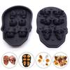 Skeleton Ice Cube Mold Tray Easy Filling Release Food Grade