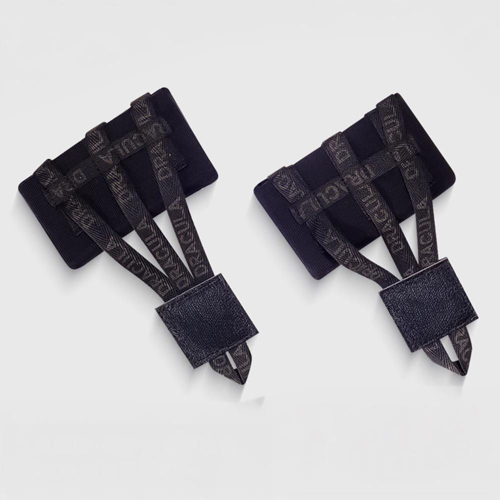 

1 пара ленивых боксерских гелевых накладок, используемых с бинтами для ран, утолщенные гелевые защитные накладки на костяшки для Саньда, кикбоксинга, единоборств чёрный