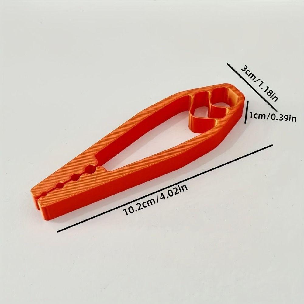Durable Construction Anti-smashing Finger Tool Plastic Material Nail Fixer Tool  Construction Use