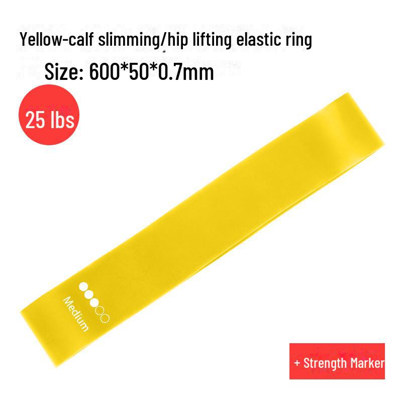 Taśma oporowa do jogi TPE pogrubiona, odporna na pękanie