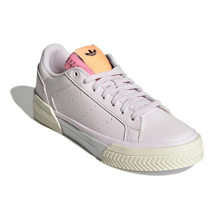 Adidas Originals Court Tourino Durable Non-Slip Low-Top Skate Shoes Women Sneakers Light-Pink GX1861