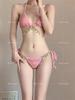 Swimsuit Female Mermaid Chain Pure Desire Style Three-point Neck Strap Triangle Bikini Sexy Vacation
