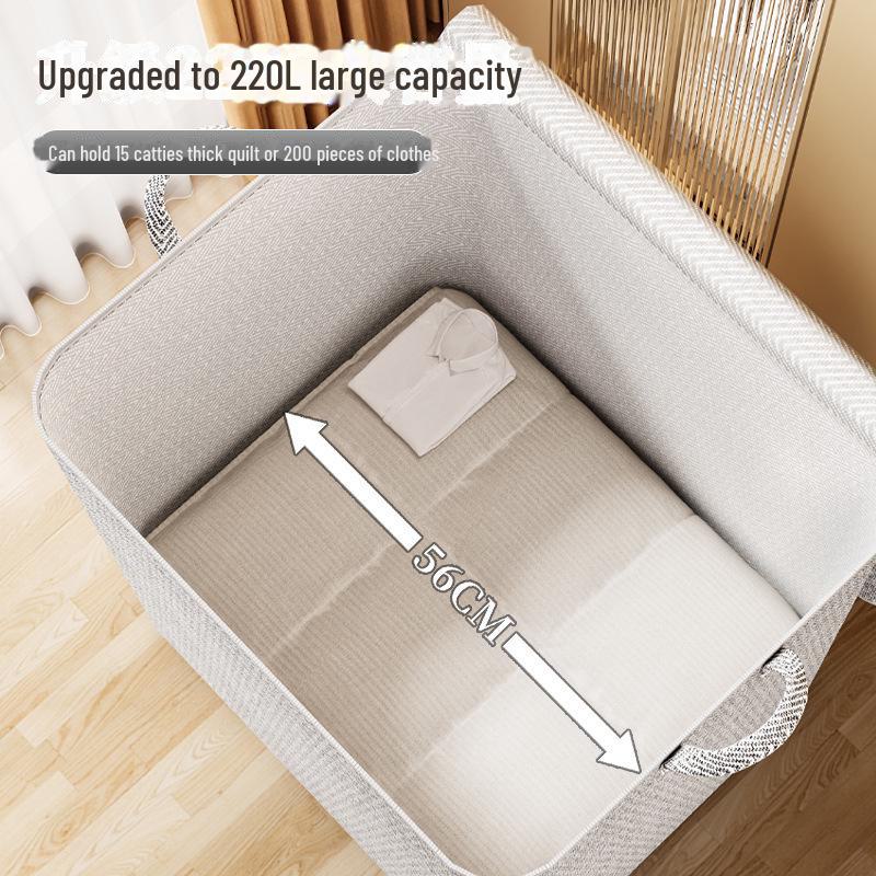 Large Capacity Non-Woven Quilt & Clothes Storage Bag for Bedroom