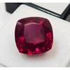 Beautiful Red Ruby Mozambique Cushion Cut 11-12 Ct Certified Loose Gemstone