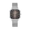 Monsoon Square Stainless Steel Black Dial Quartz D7917AN Women's Watch