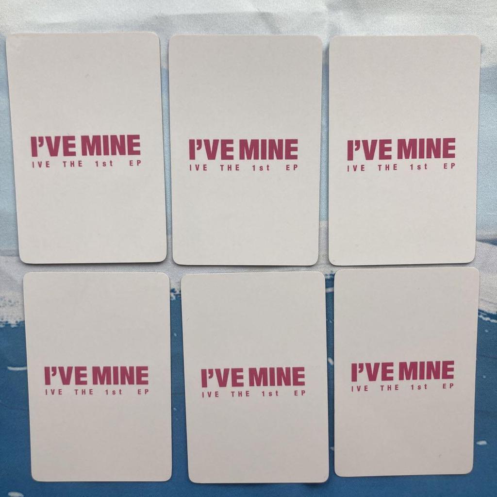 [USED] IVE 2024 Chinese Direct Entertainment Bonus: 6 trading cards for all members
