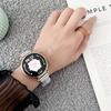 Chiffon Ice Silk Scrunchie Strap for Samsung/Moto/Apple/Huawei 18-22mm Watch