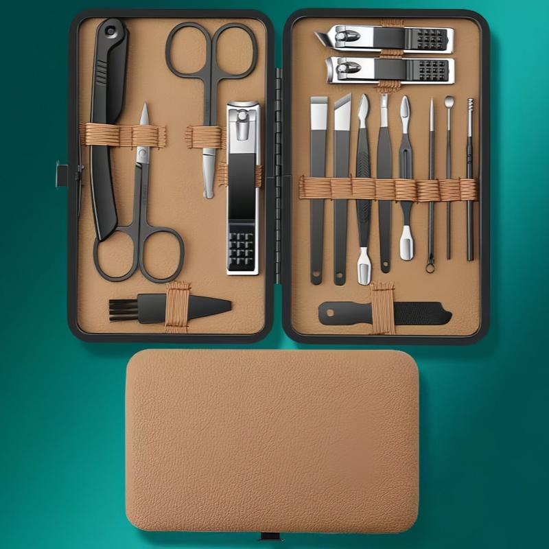 

24-Piece Stainless Steel Nail Scissors Set for Manicures and Nail Care at Home