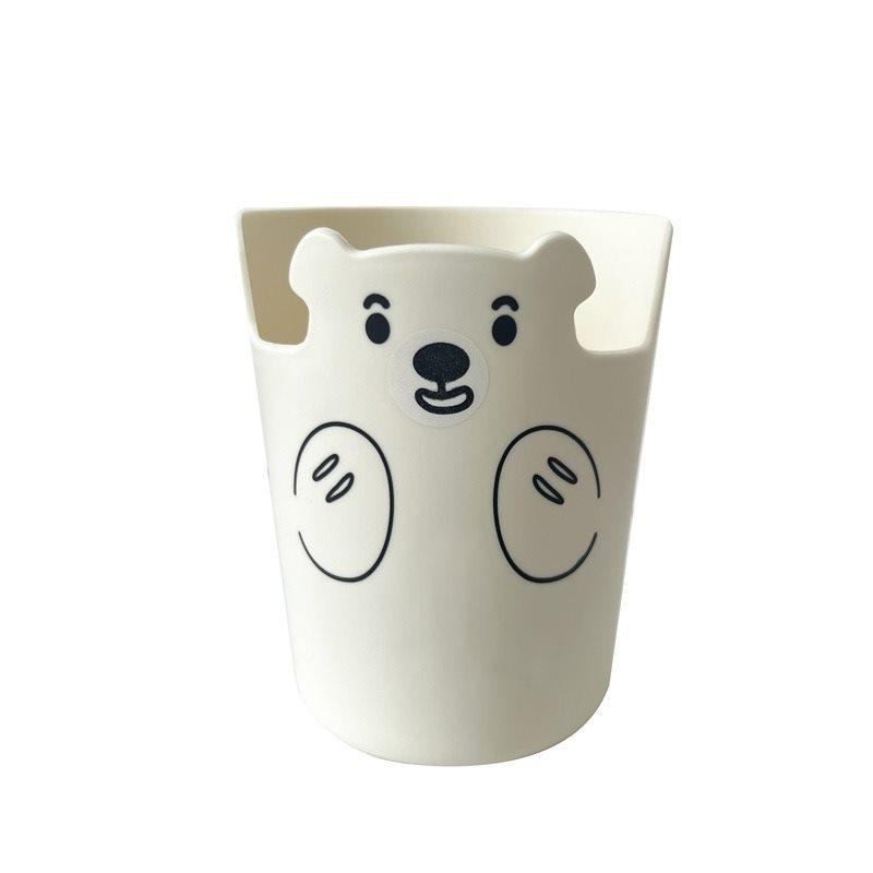 1pcs Cute and creative pen holder, student multifunctional desktop, large capacity storage, office minimalist style
