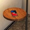 XuanYong Feather Floor Lamp with Side Table