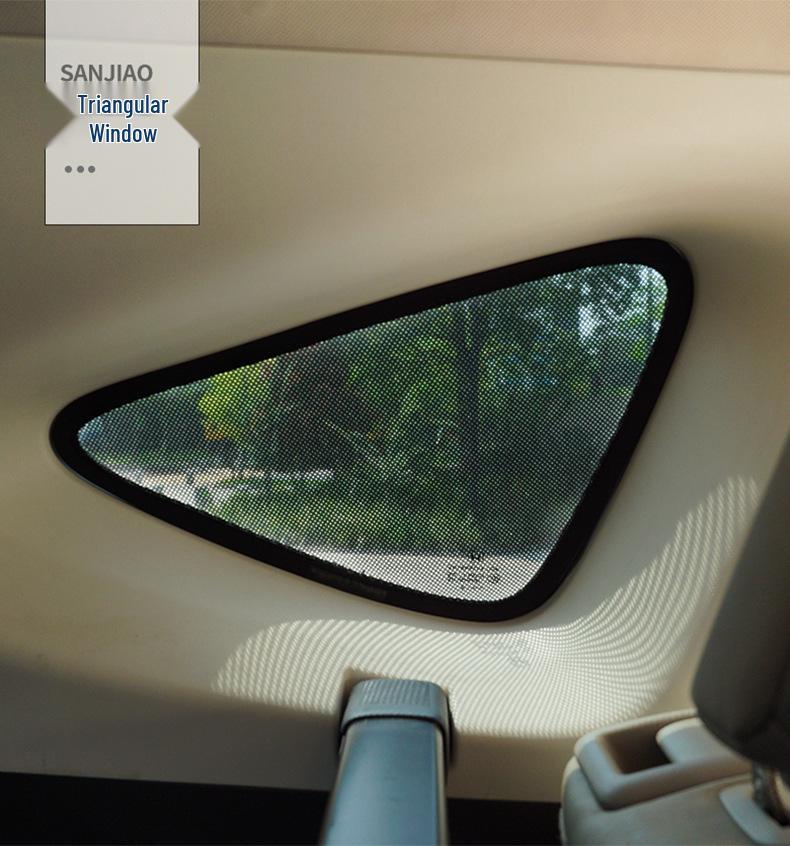Wuling Bingo Sonnenschutz: Wärmeisolierung, Mückensicher, Lichtundurchlässig, Sichtschutzfensternetz.
