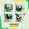 Football (Sport) Cushion Pillowcase Printed Polyester 40/45/50Cm Throw Pillowcover Decorative Sofa Cushion Pillowslip Home Decor