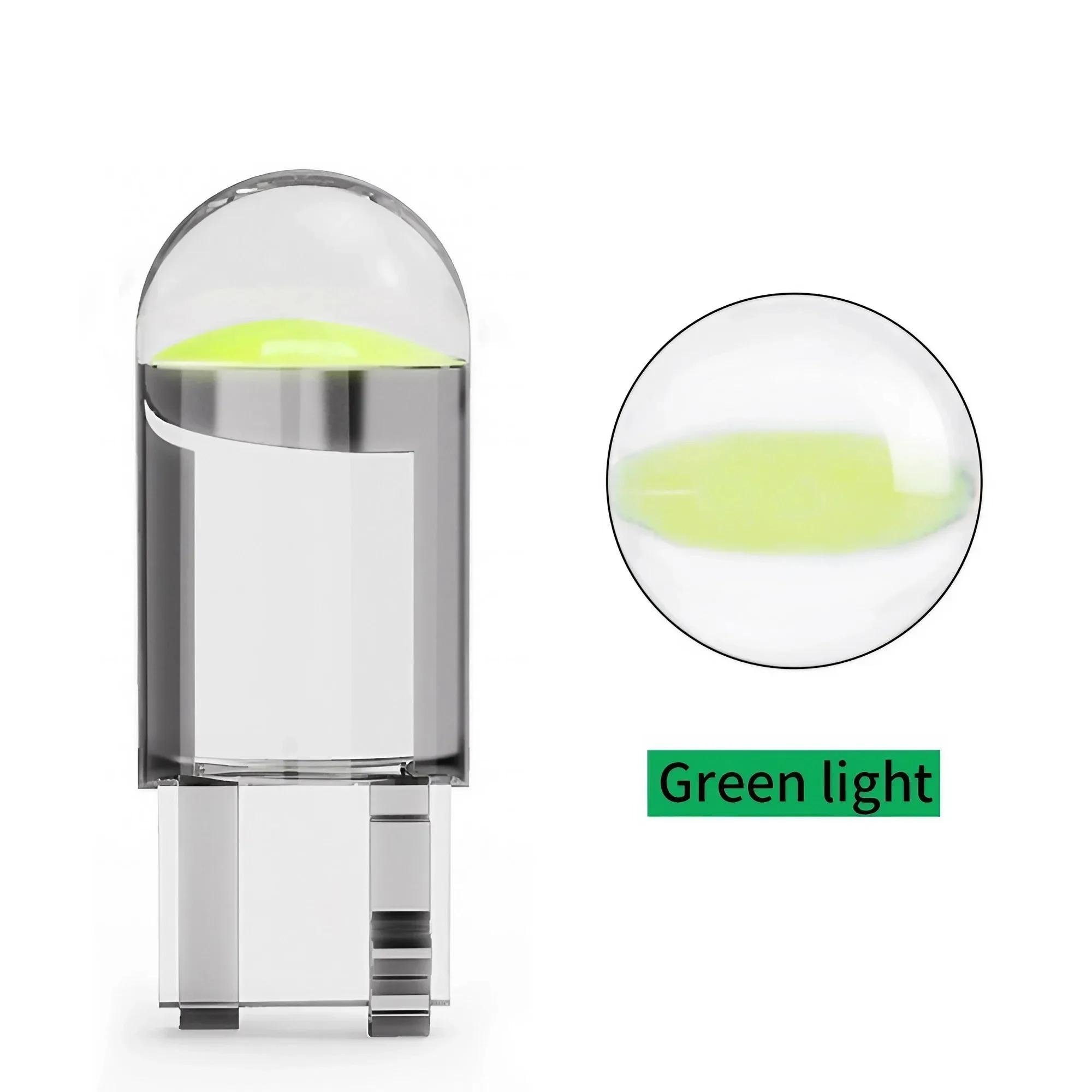 

10PCS COB LED Car Parking Wedge Light Side Door Bulb Instrument Auto License Plate Dash Board Light Clearance