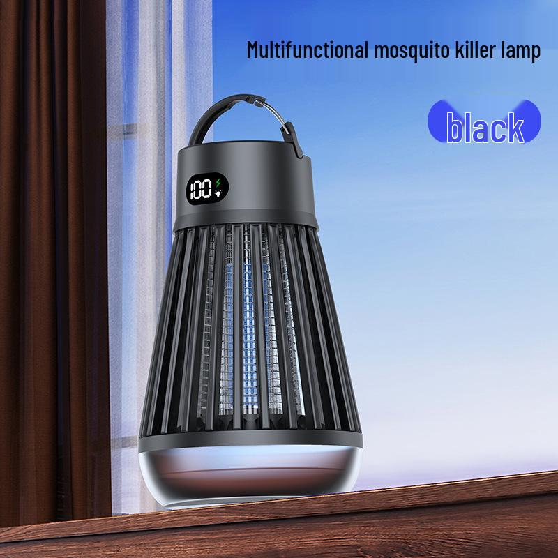 Outdoor & Indoor Electric Mosquito Killer Lamp with Purple Light - Ideal for Camping