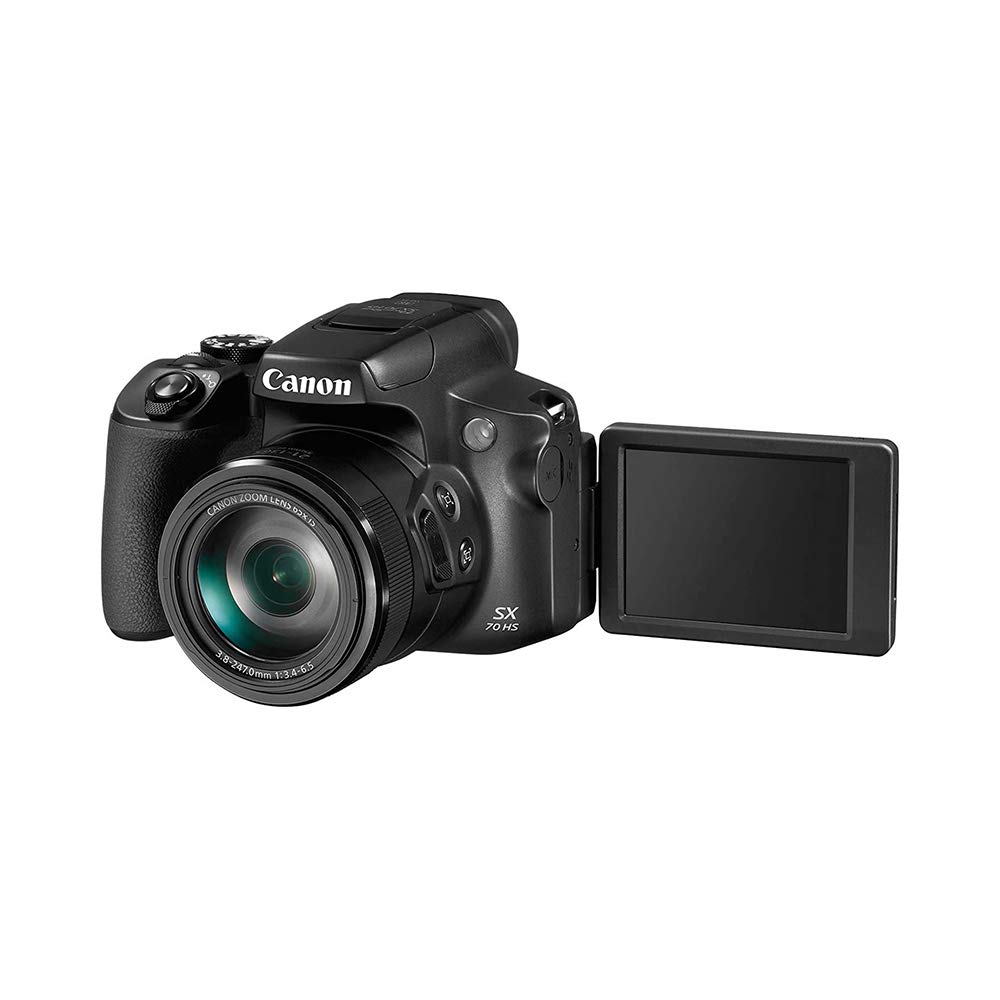 Canon PowerShot SX70 HS Digital Camera 65x Optical Zoom Built-in EVF Wi-Fi