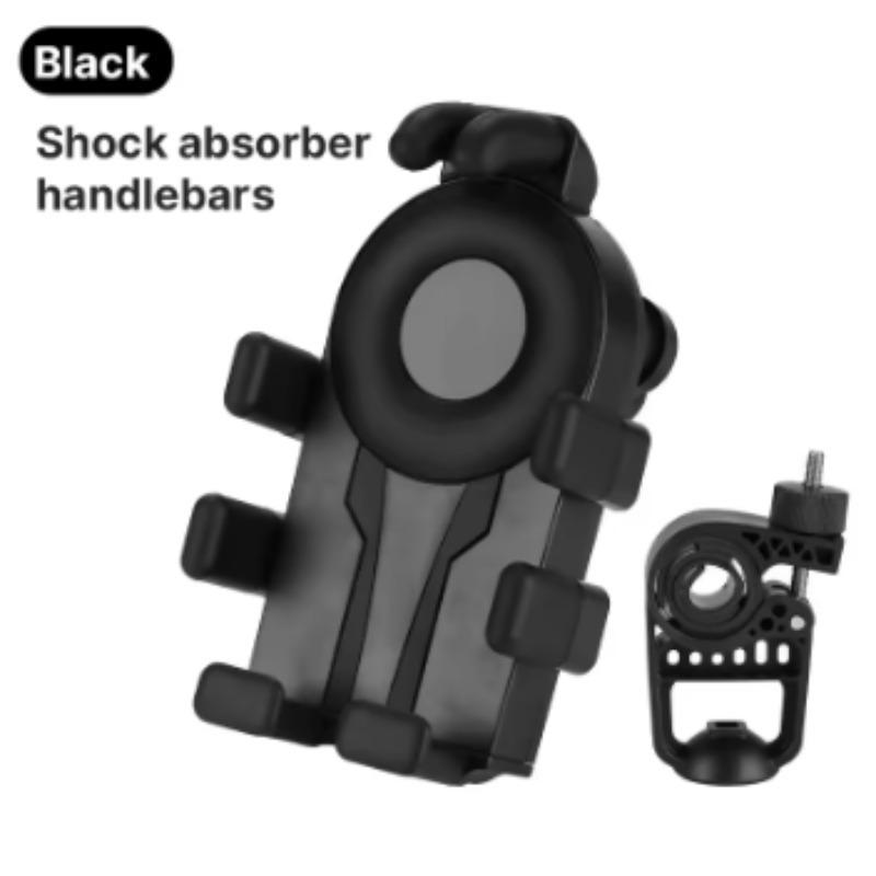 360° Rotatable Bike Phone Holder Shockproof Universal Mount with Secure Non-Slip Grip for Mountain Road Cycling Electric Bicycle