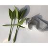 Hand Towel Holder In the Shape of a Flower Green Leaf Napkin Holder for Hotel, Restaurant Dining Table Decoration(8pcs)