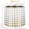 Villa Como Flower Ceramic Stylish with Potted Indoor Gold Pot, Pot, Planter, No. 4.5, Holes, Pot, Plant, Interior, Room, Office, Decoration, White,