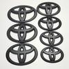3D Toyota Overlay Emblem Badge For Corolla Camry RAV4 Hilux Yaris Front Rear Bumper Hood Trunk Logo Accessories