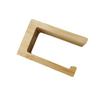 Wooden Tissue Roll Stand For Bathroom Office Durable Bamboos Construction Easy Holds 6Kg Stress Freely