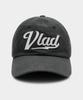 Dimiteulibeullaeg Vlad Washed Applique Ball Cap_Charcoal