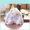 Cute Plush Rabbit Toy Keychain Stuffed Pp Cotton Bag Decor For Gift Girls